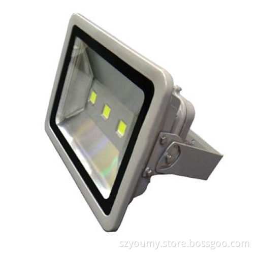 LED Floodlight with 200W Power Supply Silver Shell, Comes in Warm White, White